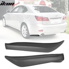 Load image into Gallery viewer, 2006-2013 Lexus IS250 IS350 Base Sedan IKON Style Rear Bumper Lip PP