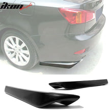 Load image into Gallery viewer, 2006-2013 Lexus IS250 IS350 MDA Rear Bumper Lip Corner Aprons Guards