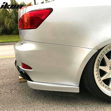 Load image into Gallery viewer, 2006-2013 Lexus IS250 IS350 MDA Rear Bumper Lip Corner Aprons Guards