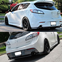 Load image into Gallery viewer, 2010-2013 Mazda 3 Hatchback Rear Lip Apron Diffuser Dual Exhaust 3 PC