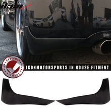 Load image into Gallery viewer, 2009-2019 Nissan 370Z Rear Bumper Lip Splitter Side Aprons PU 2PC