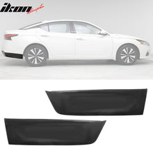 Load image into Gallery viewer, 2019-2023 Nissan Altima IKON Unpainted Black Rear Splitter Aprons PU