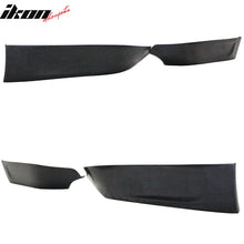 Load image into Gallery viewer, 2009-2015 Nissan Maxima ST Style Black Rear Bumper Lip Aprons PU