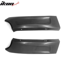 Load image into Gallery viewer, 2019-2022 Nissan Maxima Rear Bumper Lip Aprons Unpainted Black PU