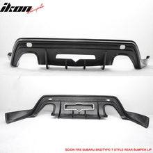 Load image into Gallery viewer, 2013-2020 Scion FRS/Subaru BRZ/Toyota 86 Type T Style Rear Bumper Lip