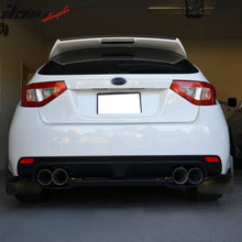 Load image into Gallery viewer, 2008-2014 Subaru Impreza STI Gloss Black Rear Bumper Diffuser Lip ABS