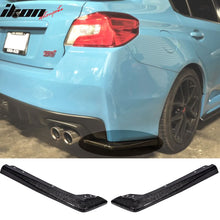 Load image into Gallery viewer, 2015-2021 Subaru WRX STI Style Rear Bumper Apron Splitters CF