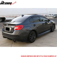 Load image into Gallery viewer, 2015-2021 Subaru WRX STI MP Style Rear Bumper Lip Apron Spats ABS 2PC