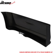 Load image into Gallery viewer, 2015-2021 Subaru WRX STI MP Style Rear Bumper Lip Apron Spats ABS 2PC