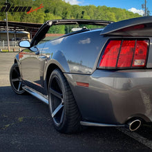 Load image into Gallery viewer, 1999-2004 Ford Mustang MDA Style Rear Bumper Lip Corner Apron Black PU