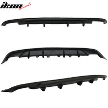 Load image into Gallery viewer, 2015-2017 Toyota Camry Ikon Aero Style 4Fin Rear Bumper Diffuser Lip