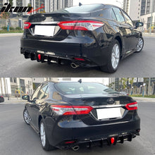 Load image into Gallery viewer, 2018-2024 Toyota Camry LE XLE Carbon Fiber Print Rear Diffuser Lip PP