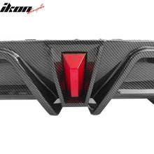 Load image into Gallery viewer, 2018-2024 Toyota Camry LE XLE Carbon Fiber Print Rear Diffuser Lip PP