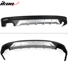 Load image into Gallery viewer, 2018-2024 Toyota Camry V3 Style Black &amp;Silver Rear Bumper Lip Diffuser