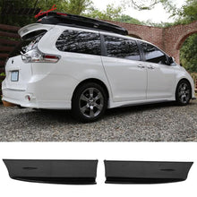 Load image into Gallery viewer, 2011-2020 Toyota Sienna SE MP Style Rear Bumper Lip Apron Pairs ABS