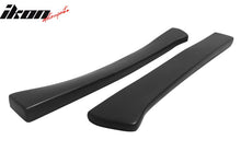 Load image into Gallery viewer, Universal 16" x 2" Rear Bumper Lip Side Aprons Splitter Unpainted