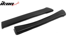 Load image into Gallery viewer, Universal 16" x 2" Rear Bumper Lip Side Aprons Splitter Unpainted