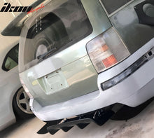 Load image into Gallery viewer, Universal 31"x9" MDA 4-Fin Rear Diffuser Valance Splitter Matte Black
