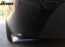 Load image into Gallery viewer, Universal 14" x 7" DT Style Rear Lip Side Corner Aprons Canard Cap PU