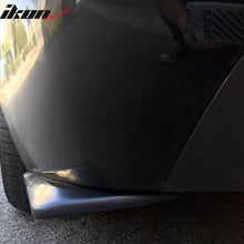 Load image into Gallery viewer, 2005-2008 BMW E90 3-Series DT Style Rear Lip Side Aprons Black PU