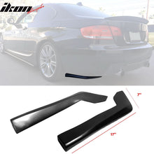 Load image into Gallery viewer, 2007-2010 BMW E92 3-Series DT Style Rear Bumper Lip Side Aprons Black