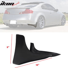 Load image into Gallery viewer, 2003-2007 INFINITI G35 OE Style Rear Lip Corner Aprons Splash Guards