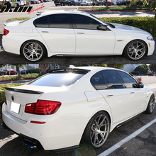 Load image into Gallery viewer, Universal V1 Style Matte Black 2PCS Rear Bumper Lip Splitters Guard PP