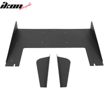 Load image into Gallery viewer, Universal Fit Rear Bumper Diffuser Lip Splitter Shark Fin V2 Aluminium