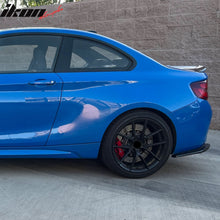 Load image into Gallery viewer, 2016-2022 BMW F87 M2 Rear Bumper Lip Aprons Unpainted Black PU