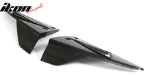 Load image into Gallery viewer, 2021-2024 Tesla Model S Gloss Black V Rear Splitter Apron Carbon Fiber