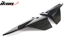 Load image into Gallery viewer, 2021-2024 Tesla Model S Gloss Black V Rear Splitter Apron Carbon Fiber