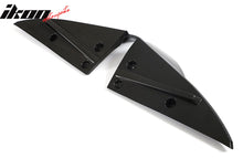 Load image into Gallery viewer, 2021-2024 Tesla Model S Gloss Black V Rear Splitter Apron Carbon Fiber
