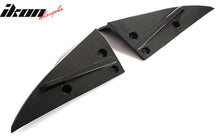 Load image into Gallery viewer, 2021-2024 Tesla Model S Gloss Black V Rear Splitter Apron Carbon Fiber