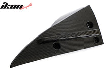Load image into Gallery viewer, 2021-2024 Tesla Model S Gloss Black V Rear Splitter Apron Carbon Fiber