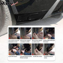 Load image into Gallery viewer, 2020-2024 Tesla Model Y All Models Rear Splitter Aprons PP