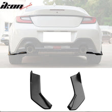 Load image into Gallery viewer, 2022-2025 Toyota GR86 &amp; Subaru BRZ IKON Rear Aprons Matte Black ABS