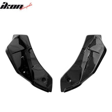 Load image into Gallery viewer, 2020-2025 Toyota GR Supra Rear Bumper Splitters AG Carbon Fiber Print