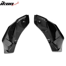 Load image into Gallery viewer, 2020-2025 Toyota GR Supra Rear Bumper Splitters AG Carbon Fiber Print