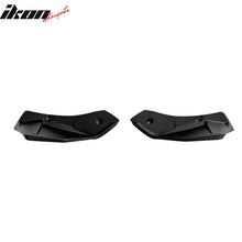 Load image into Gallery viewer, 2020-2025 Toyota GR Supra Rear Bumper Splitters AG Matte Black Aprons