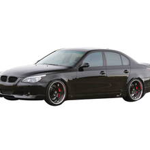 Load image into Gallery viewer, 2004-2009 BMW E60 5-Series A STYLE Side Skirt Rocker Panel Extension