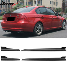 Load image into Gallery viewer, 2006-2008 BMW E90 3 Series Sedan Side Skirts Rocker Panels 4PC PP