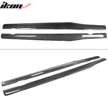 Load image into Gallery viewer, 2010-2015 Chevy Camaro IKON Side Skirts Rocker Pannel Carbon Fiber