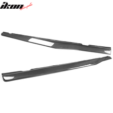 Load image into Gallery viewer, 2010-2015 Chevy Camaro IKON Side Skirts Rocker Pannel Carbon Fiber