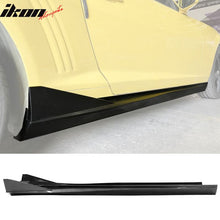 Load image into Gallery viewer, 2010-2015 Chevy Camaro IKON V3 Style Add On Side Skirts Panel PP