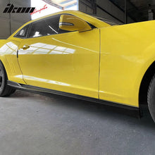 Load image into Gallery viewer, 2010-2015 Chevy Camaro Rocker Style Add On Side Skirts Panel PP