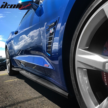 Load image into Gallery viewer, 2016-2024 Chevy Camaro Type A Gloss Side Skirts Rocker Pannel ABS