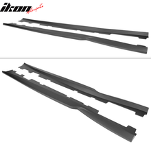 Load image into Gallery viewer, 2016-2024 Chevy Camaro A Style Matte Black Side Skirts ABS