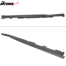 Load image into Gallery viewer, 2016-2024 Chevy Camaro A Style Matte Black Side Skirts ABS