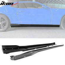 Load image into Gallery viewer, 2016-2024 Chevy Camaro Ikon Style Side Skirts Rocker Panel PP