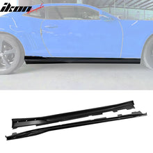 Load image into Gallery viewer, 2016-2024 Chevy Camaro Ikon Style Side Skirts Rocker Panel PP